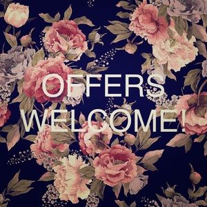 Reasonable offers are welcome!